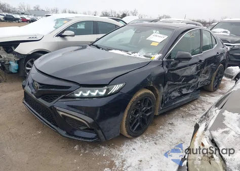 2021 Toyota Camry Xse z USA, uszkodzony, nr VIN 4T1K61AK2MU539579